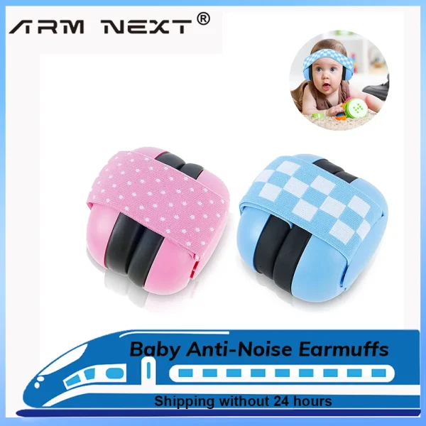 Newborn Ear Defenders Baby Anti-Noise Earmuffs 3-24 Months