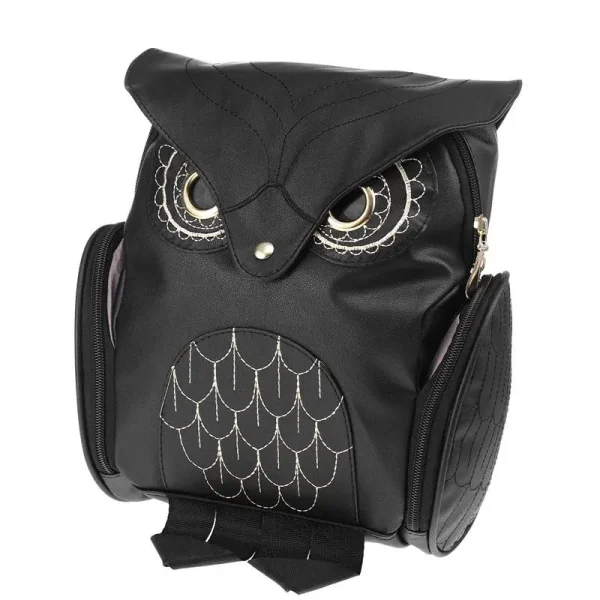 Nightshade Owl Backpack: A Gothic & Travel Essential for Women, Men, and Students