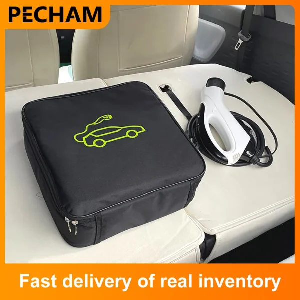 EV Car Charging Cable Storage Carry Bag