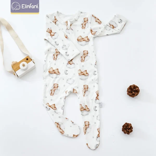 Soft Bamboo Cotton Baby Jumpsuits