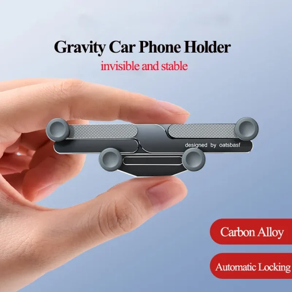 360 Degree Gravity Car Phone Holder