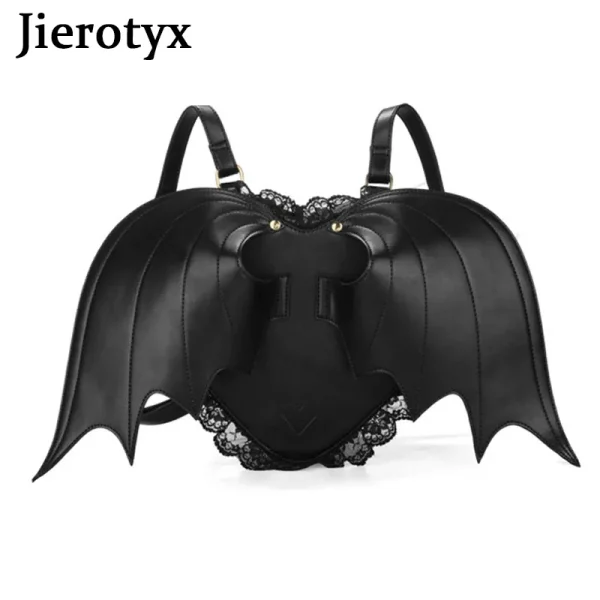 Gothic Bat Wing Women Backpack