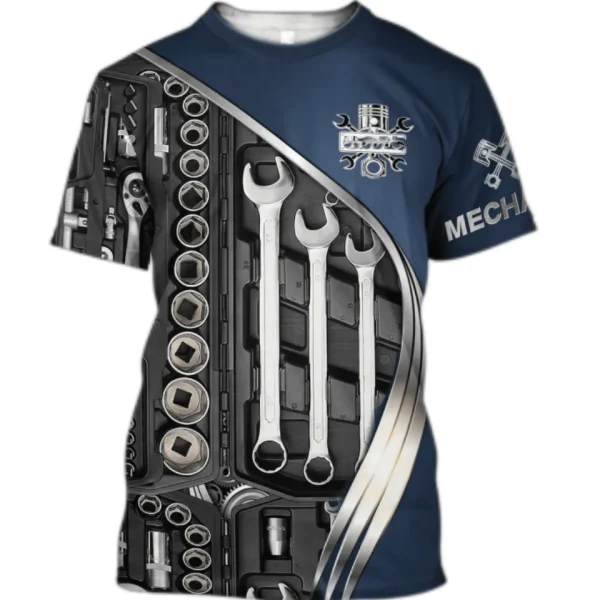 Mechanic Print Tshirts
