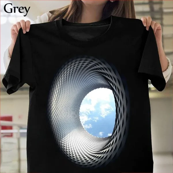 Personalized 3d Funny Black T-shirt
