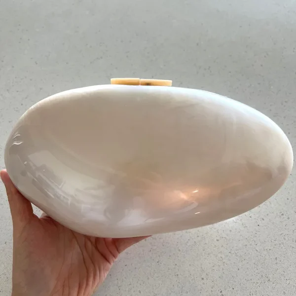 Designer Pearl Acrylic Evening Bag