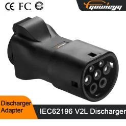 V2L Type2 Car Adapter EV Discharger for MG ZS, MG4, MG5, Hyundai, and KIA