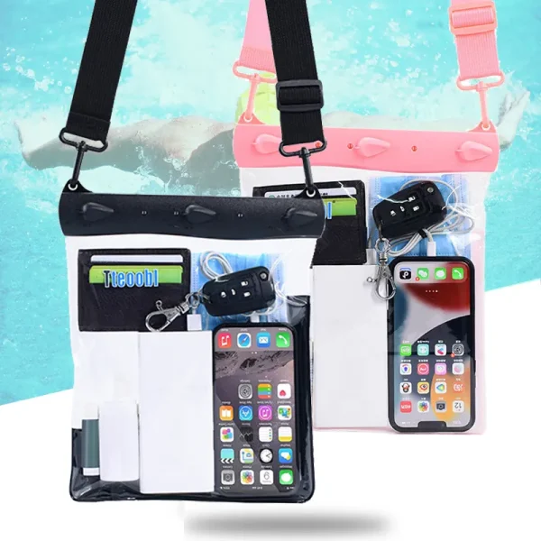 Waterproof Touch Screen Diving Drifting Swimming Phone Bag