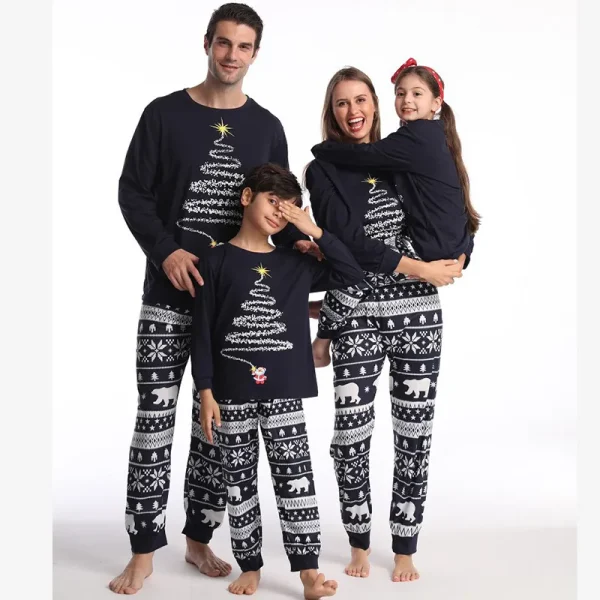 Dark Winter Pajamas Set