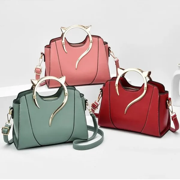Elegant Designer Cute Cat Purses Handbag
