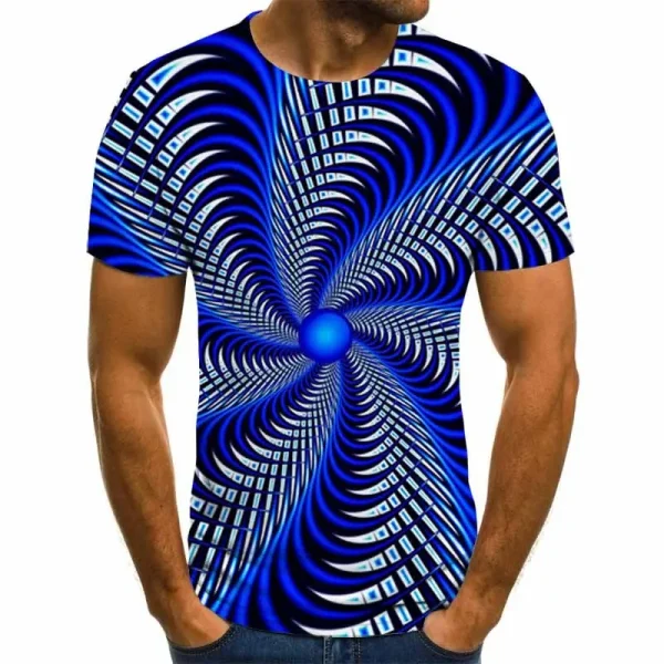 3D Graphic T-shirt for Men
