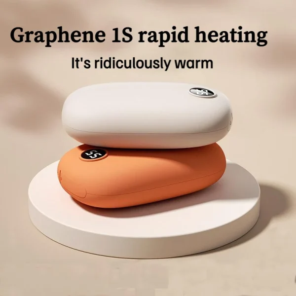 2 In 1  Power Bank 10000mAh Hand Warmer