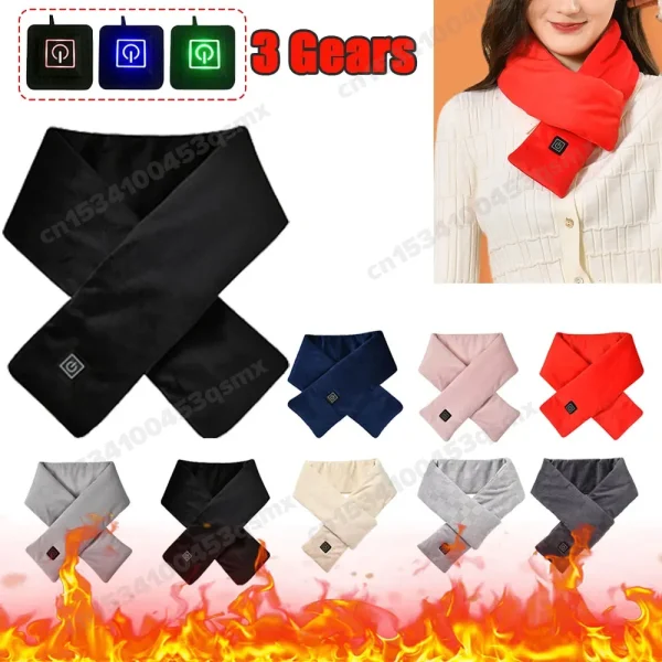 Heated Scarf - USB Electric Washable Neck Warmer
