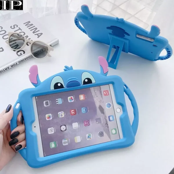 3D Stitch Case with Lanyard Bracket For iPad