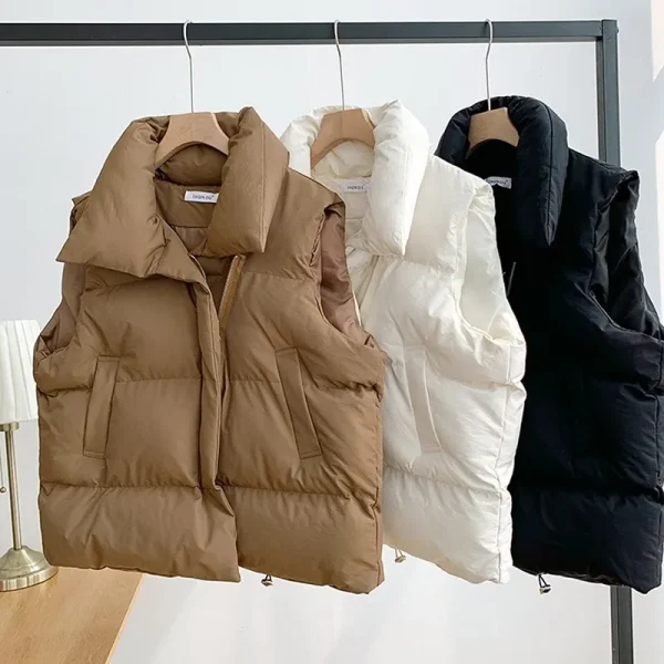 Casual Outerwear Short Sleeveless Waistcoat