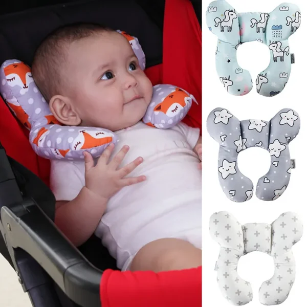 SleepySkies U Shape Headrest Toddler Cushion 0-3 Years