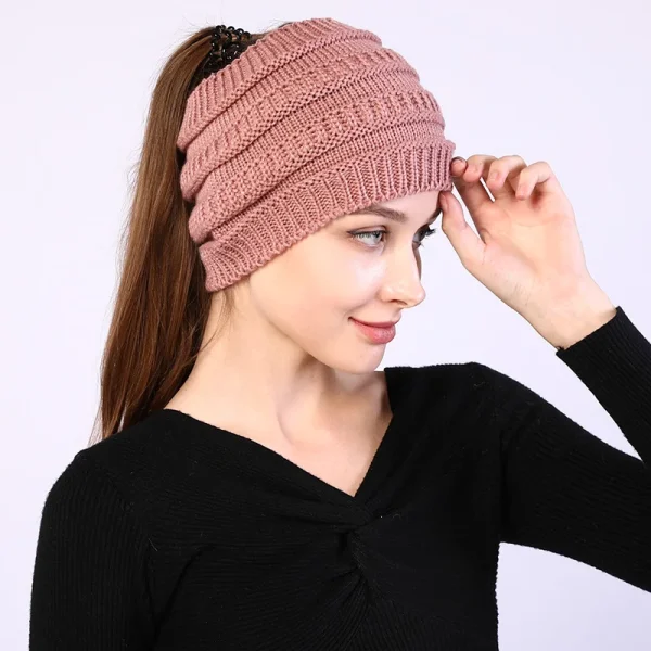 Beanie Running Headband for Women