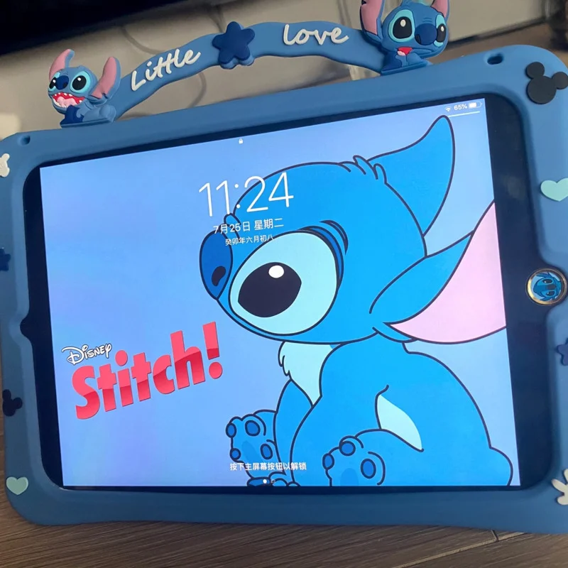 Cute Cartoon Stitch iPad Pro, iPad Mini, iPad Case, iPad Air 
