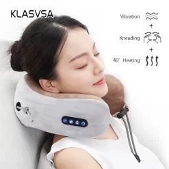 Multifunctional U shaped Electric Cervical Neck Massager Pillow