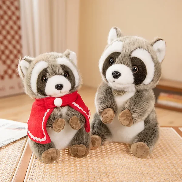 Kawaii Raccoon Plush Toy