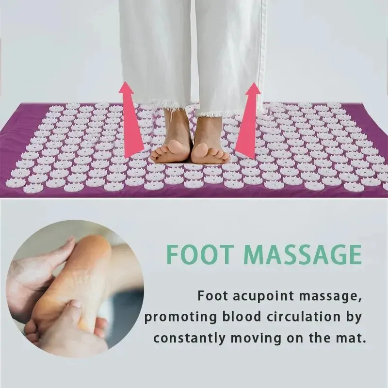  Foot Massager Mat, Acupressure Relaxation Reflexology