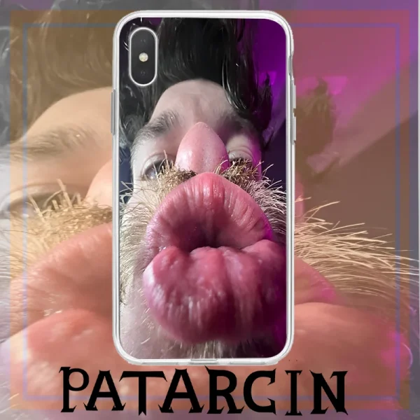 Beard Man Kiss  iPhone Cases
