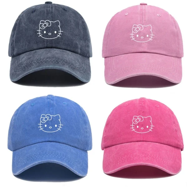 Kawaii Hello Kitty Baseball Cap