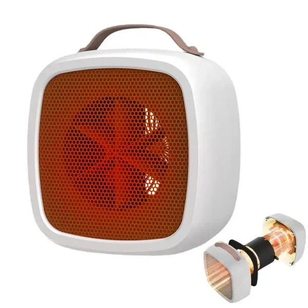 Small Desk Heater  Battery Powered Portable Heater