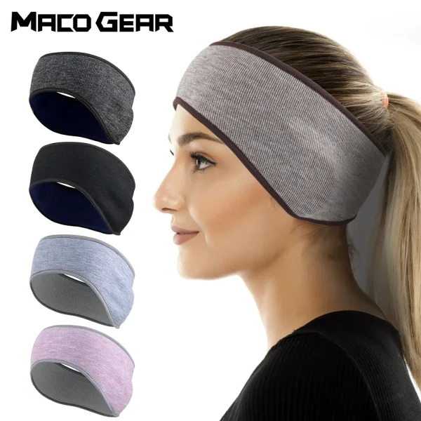 Winter Sport Sweatband Ear Warmer