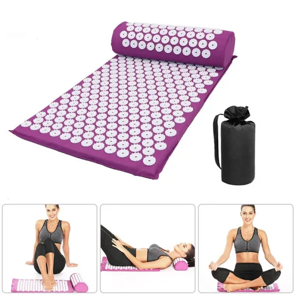 Acupressure Yoga Massage Mat With Pillow