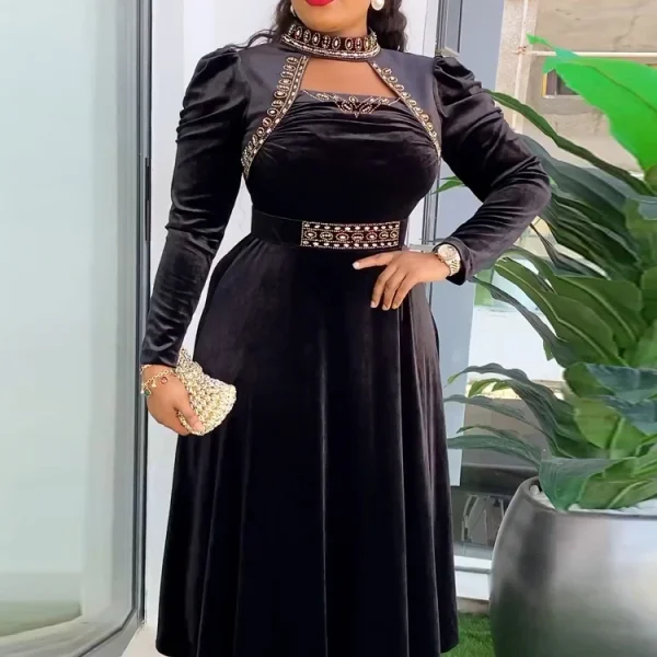 Luxury Velvet Dresses for Women