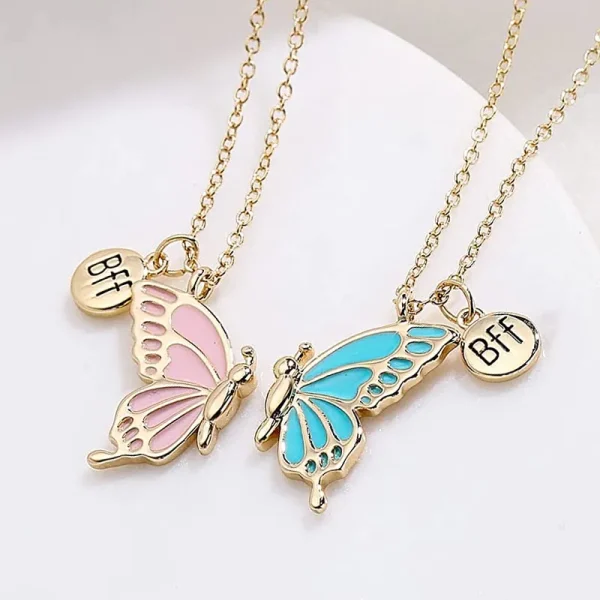 Premium Couple Butterfly Necklace