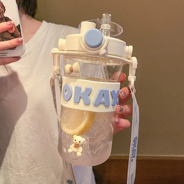 OKAY Lebel Sports Water Bottle
