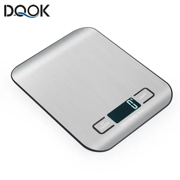 LCD Stainless Steel Digital Food Diet Kitchen Scale