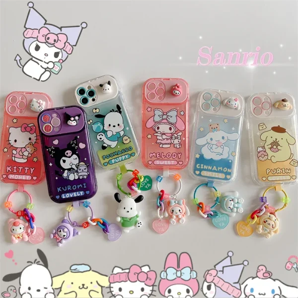 3D Sanrio iPhone Case with Ornaments