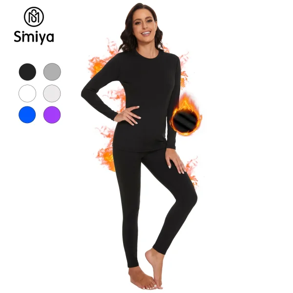 Fleece Lined Ultra Soft Base Layer Thermals