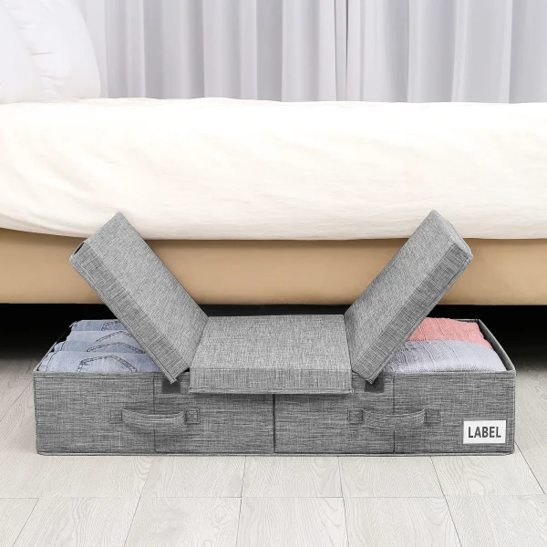 Foldable Under Bed Storage Box Clothes Organizer