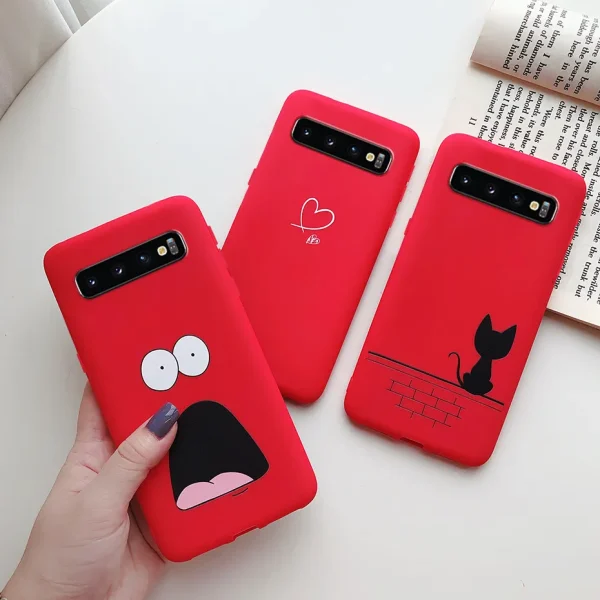 Soft Silicone Phone Case for Samsung Galaxy
