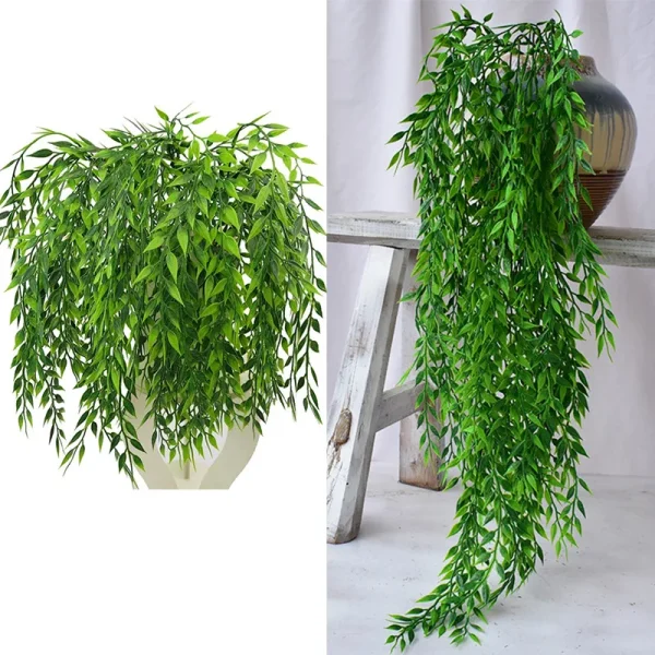 Artificial Wicker Willow Plant Vines for Hanging Pot