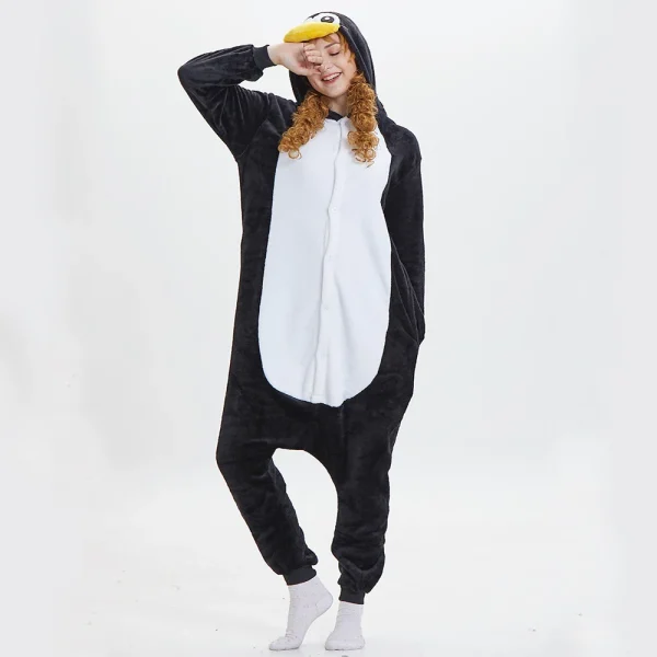 Black Penguin Onesies Unisex