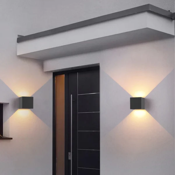 Intelligent Motion Sensor Wall lamp LED  6W Recharable