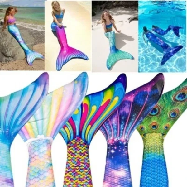 MysticTide Mermaid Tails for Kids