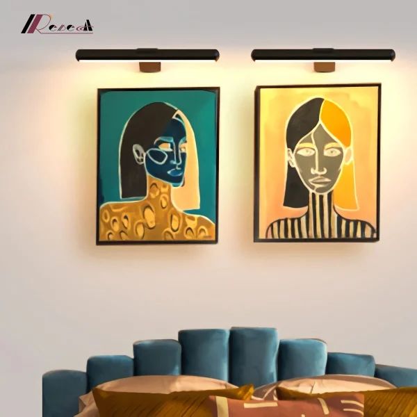 Stylish Painting Focus Light Portrait with Remote