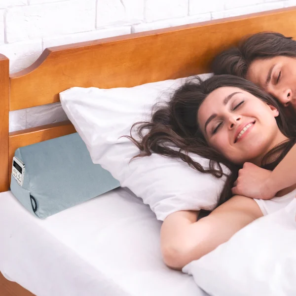 Mattress Gap Filler Headboard Bedding Long Triangular Waist Support Pillow