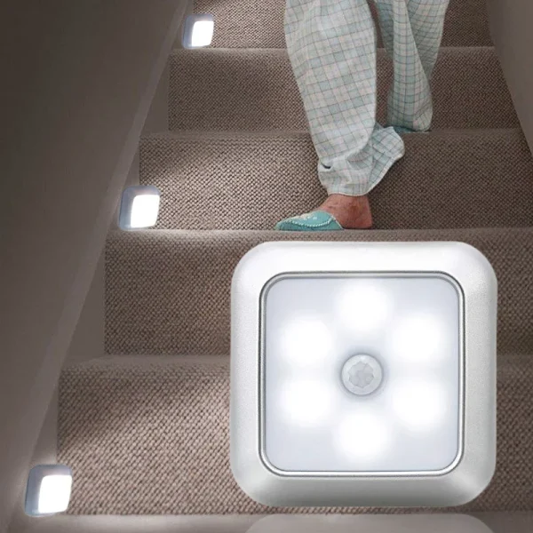 Wireless Motion Sensor Night Light Magnetic Base