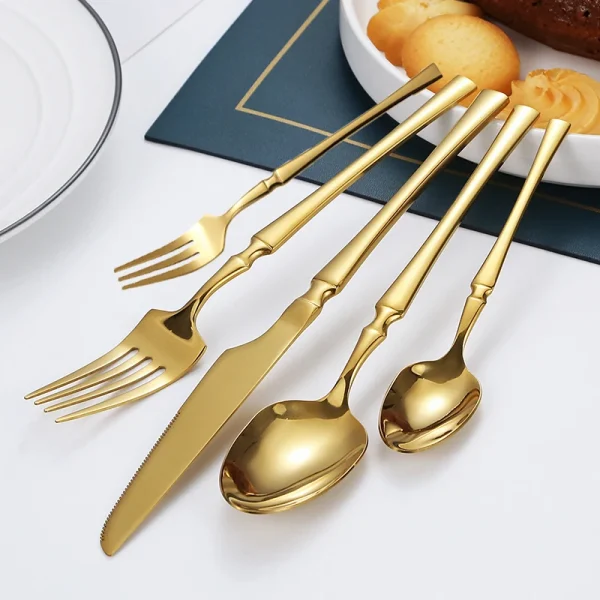 Bright Colors Dinnerware Cutlery Set