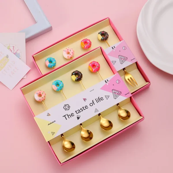 Candy Cutlery Spoon Fork Set