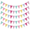 Outdoor Waterproof Bunting UK 60 Flags 5 Packs Multicolor