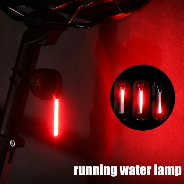 Stylish Bike Running Water Taillight