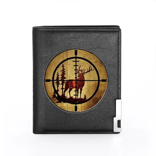 Classic Hunting Elk Hunter Wallet