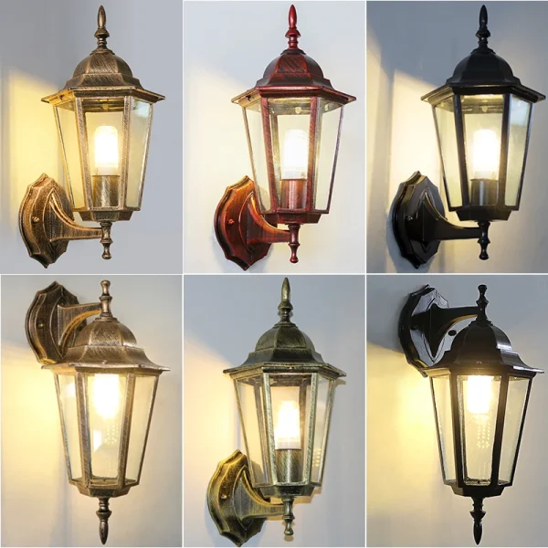 Retro European Style Balcony Sconces